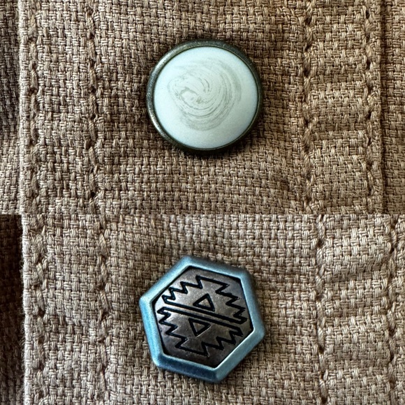 ARIAT Mens Ace Retro Snap Long Sleeve Shirt XXL / 2XL Western Cowboy 100% Cotton - Picture 6 of 16